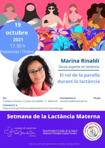 211019 Marina Rinaldi Setmana Lactancia Materna 2021 FHSJDM