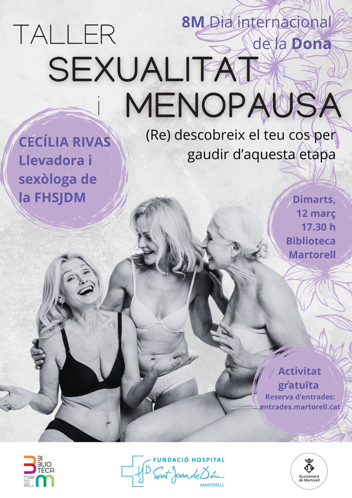 8M Dona, sexualitat i Menopausa