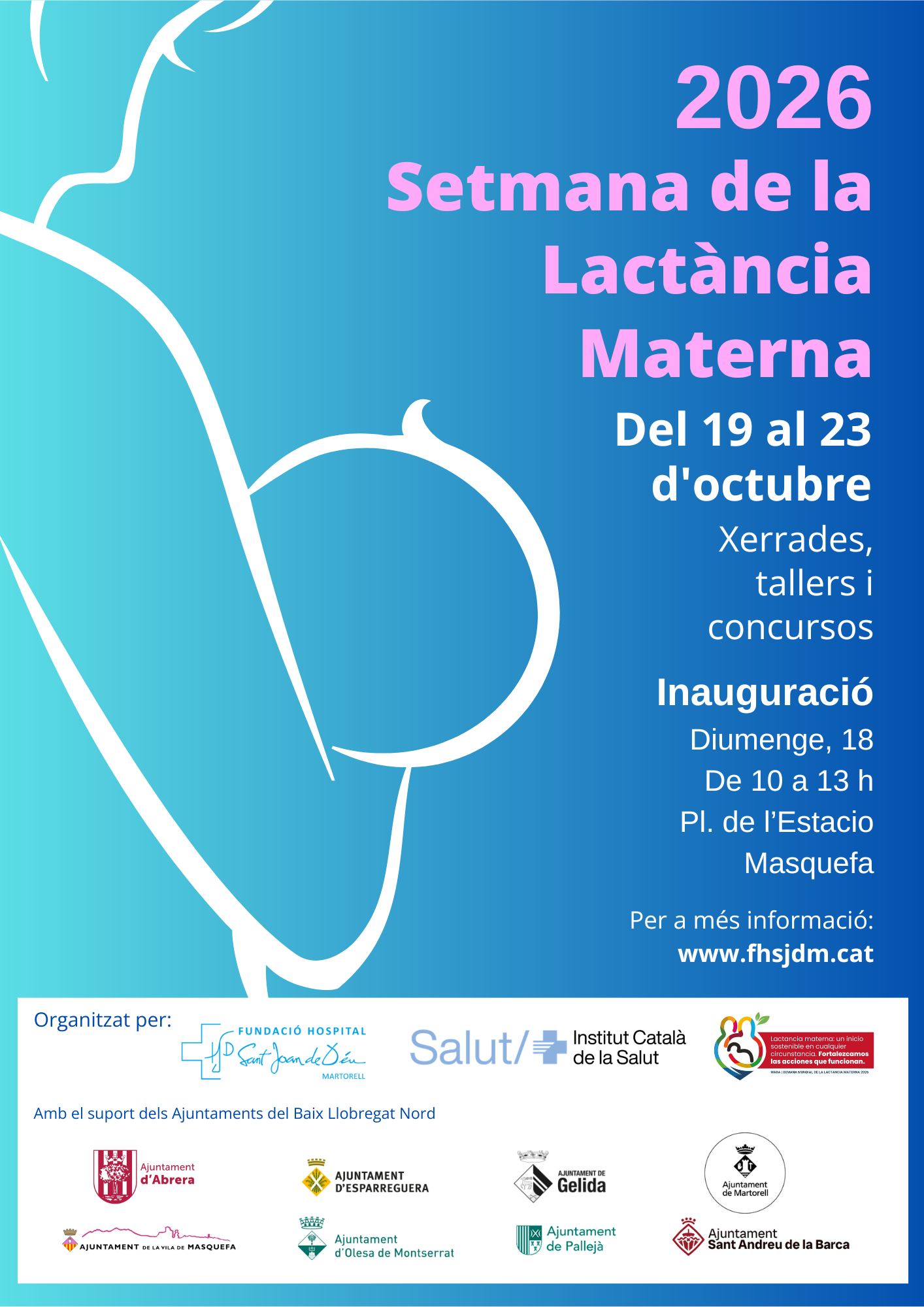 Cartell de la Setmana de la Lactància Materna 2026