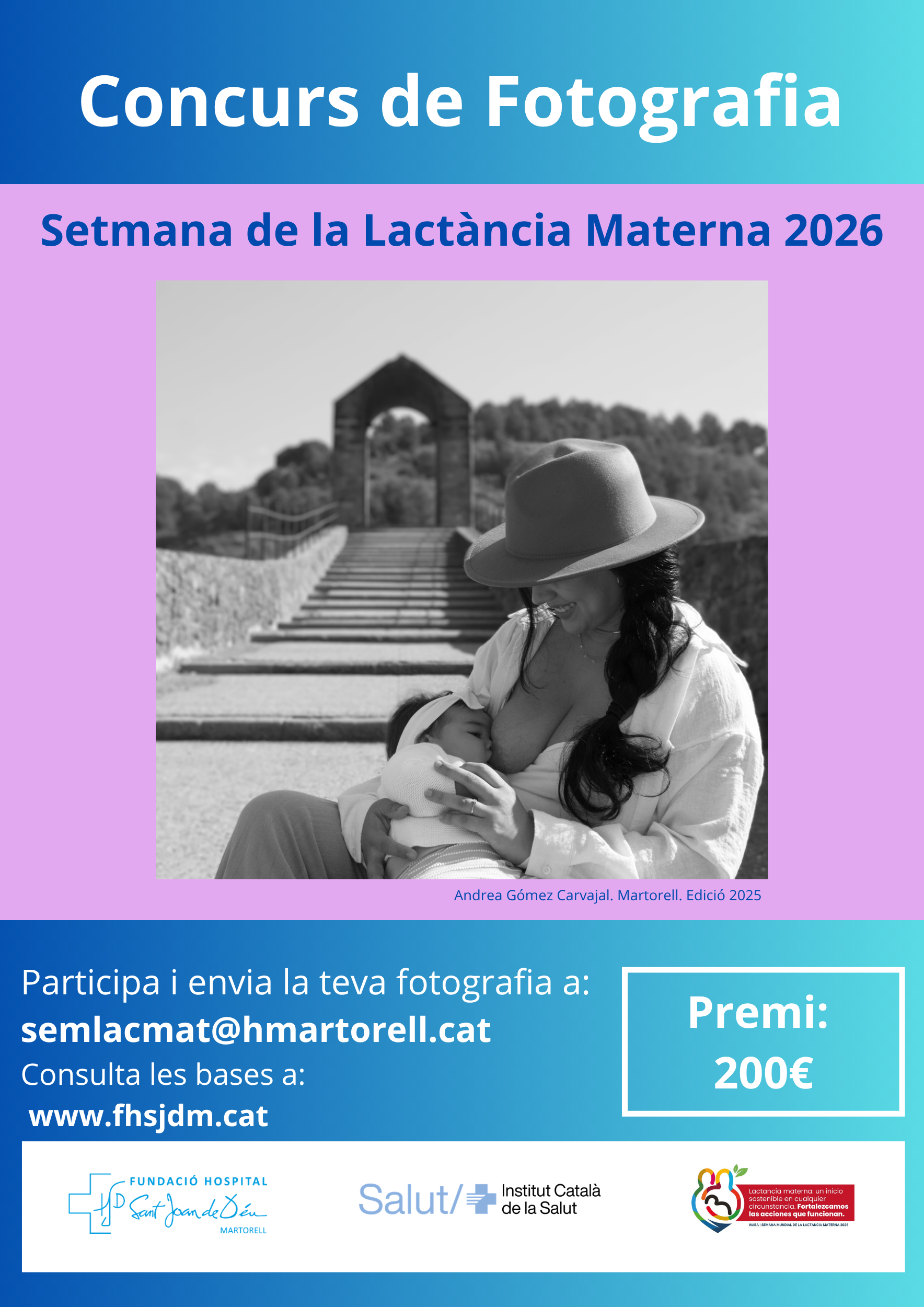 Concurs de fotografia — Setmana de la Lactància Materna 2026