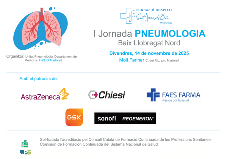 I Jornada Pneumologia Baix Llobregat Nord FHSJDM