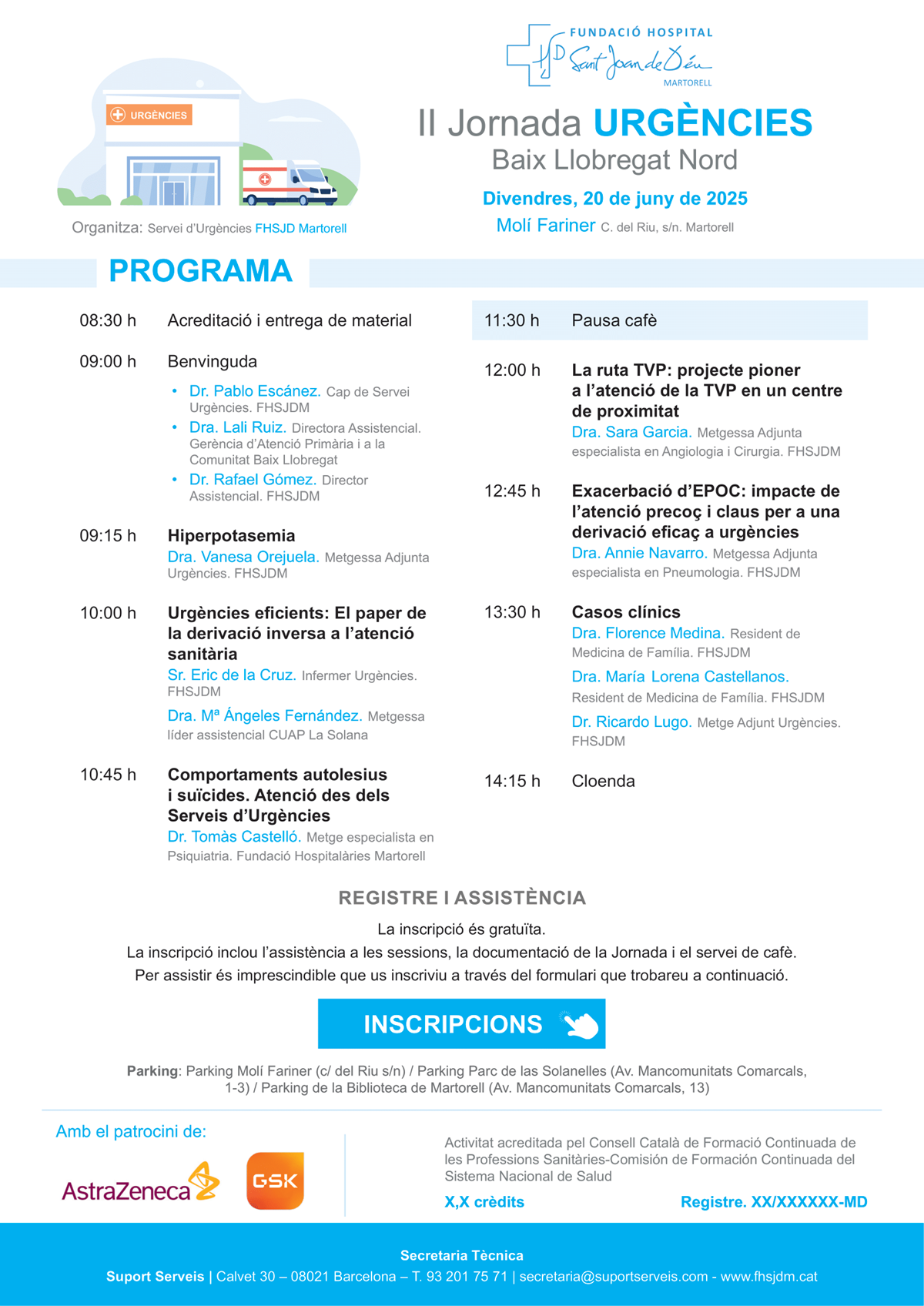 II Jornada Urgències Baix Llobregat Nord 2025