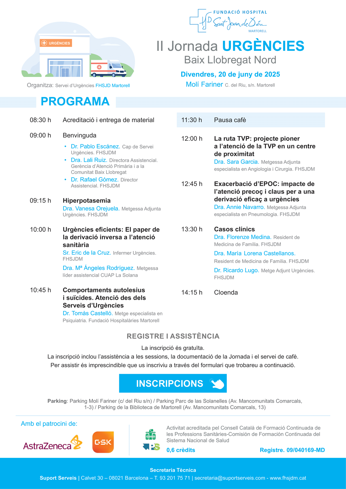 II Jornada Urgències Baix Llobregat Nord 2025