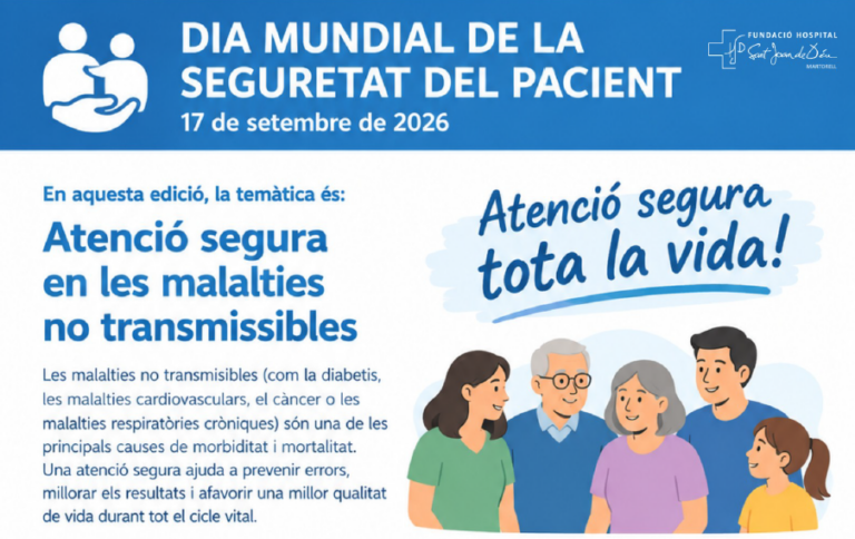 La FHSJDM reforça el seu compromís amb la seguretat del pacient
